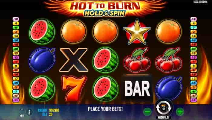 Hot to Burn Hold & Spin